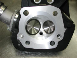 Buell Blast Head ported, oversized valves and chamber re-shaped